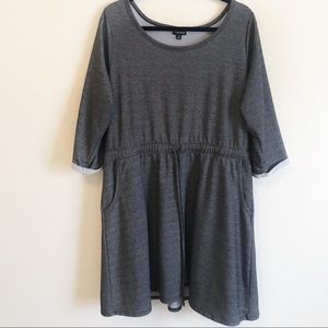 2 for $25 Torrid Casual Heather Grey Dress Sz. 2